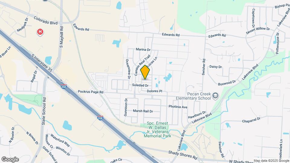 5412 Galante Ln Map and Location Details
