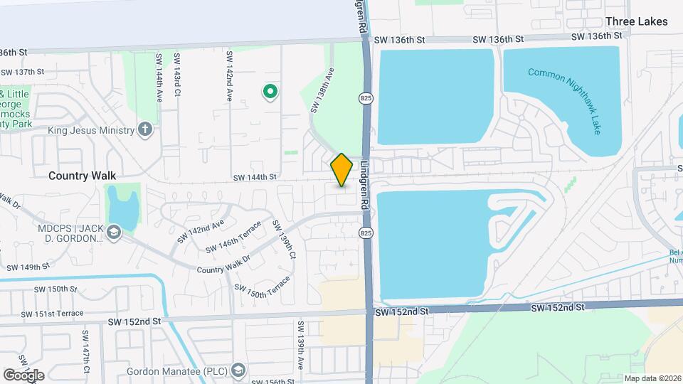 13765 SW 145th St Map and Location Details