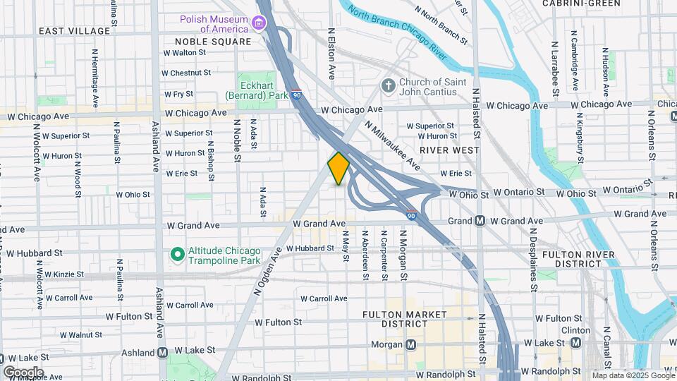 610 N May St Map and Location Details