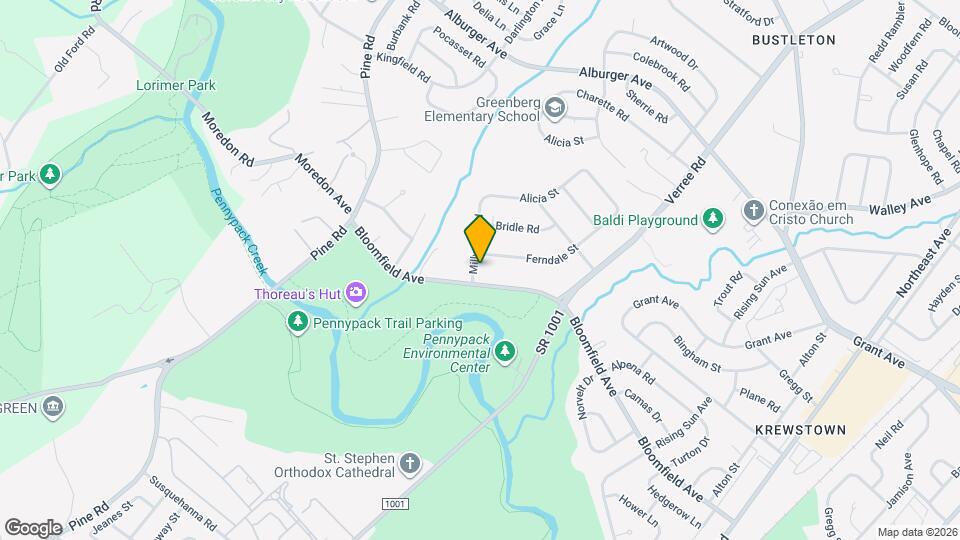 809 Millwood Rd Map and Location Details