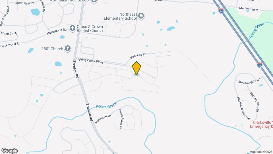 1116 Eagle's View Dr Map and Location Details