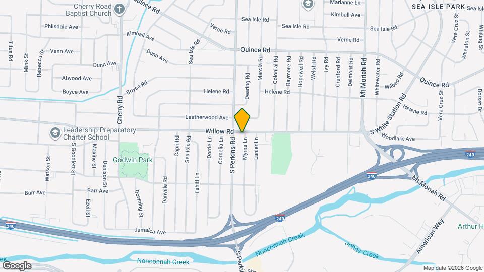 1695 Myrna Ln Mapa y Detalles de la Ubicación