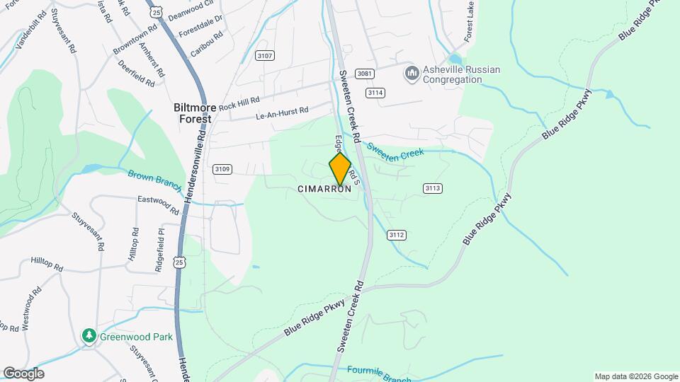 410 Sweeten Way Map and Location Details