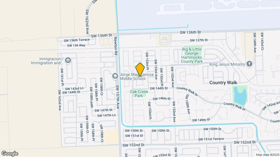 15451 SW 143rd St Map and Location Details