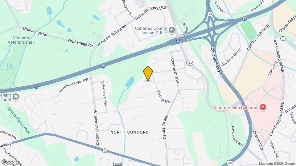 24 Lakewood Ct NW Map and Location Details