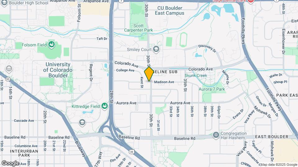 1055 30th St Map and Location Details