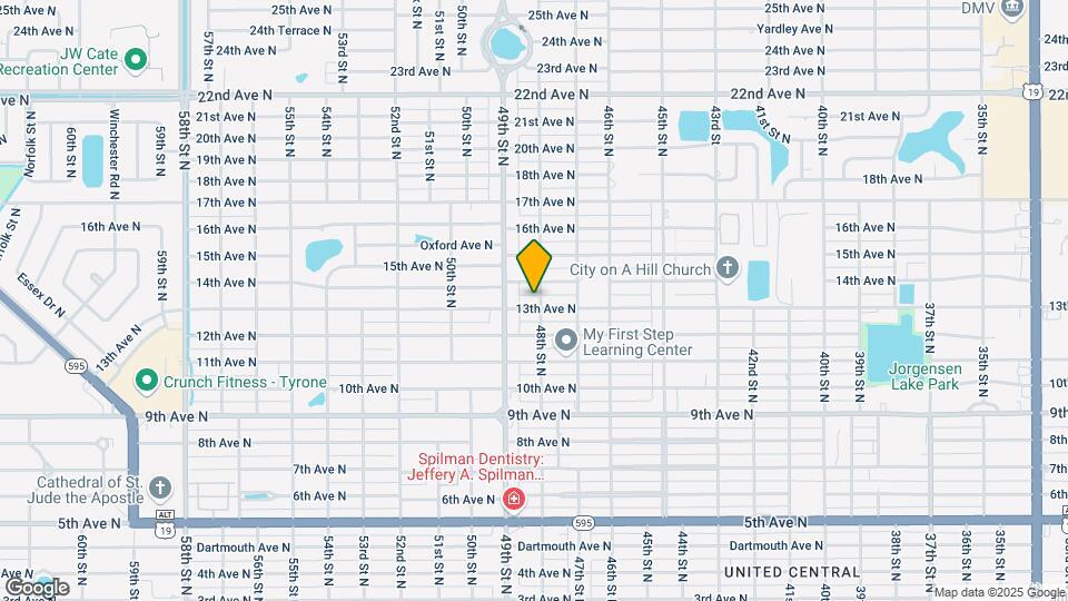 4801 13th Ave N Mapa y Detalles de la Ubicación
