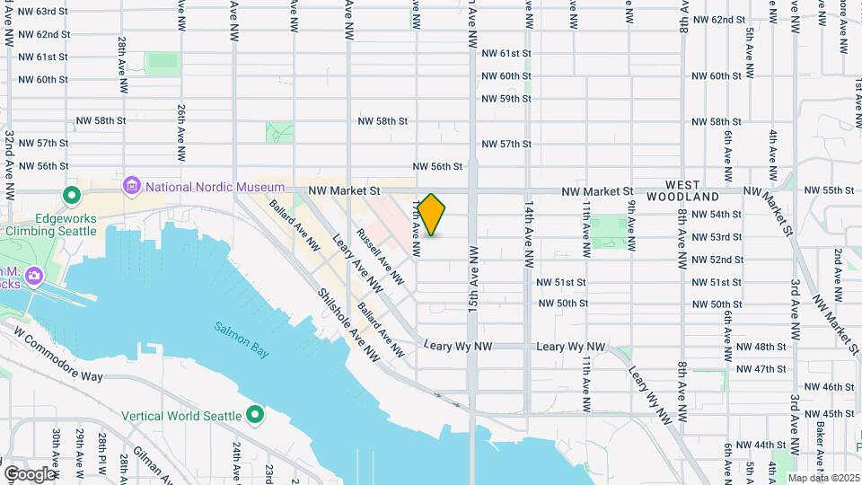 1545 NW 53rd St Map and Location Details