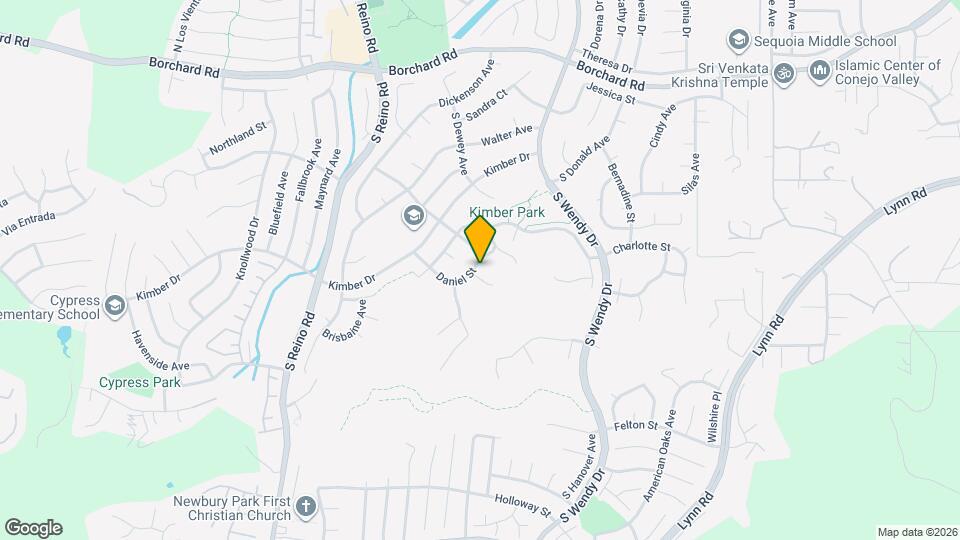 358 Mooncrest Ct Map and Location Details