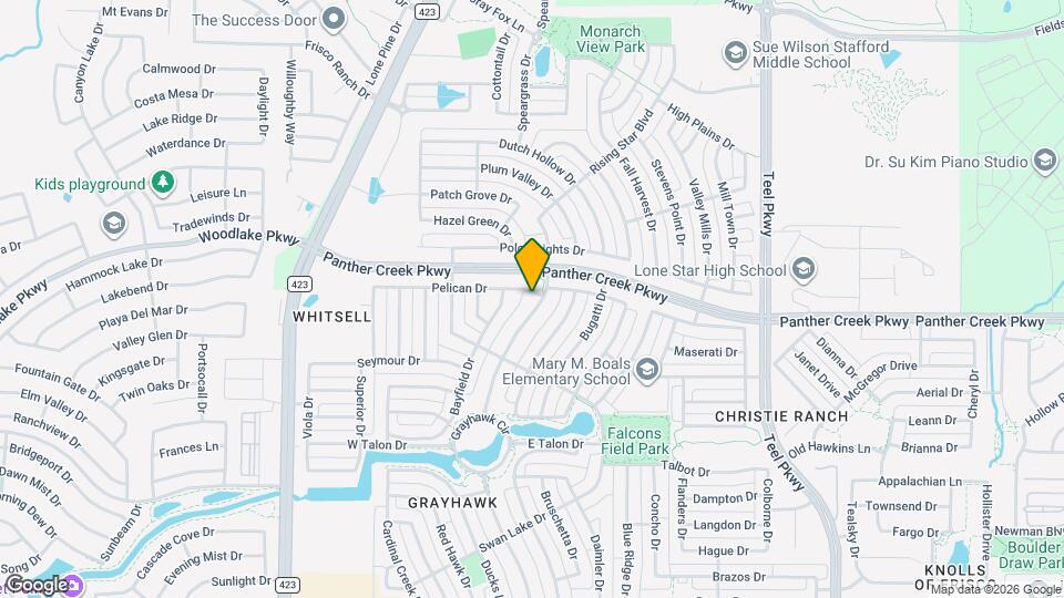 13485 Grayhawk Boulevard Map and Location Details