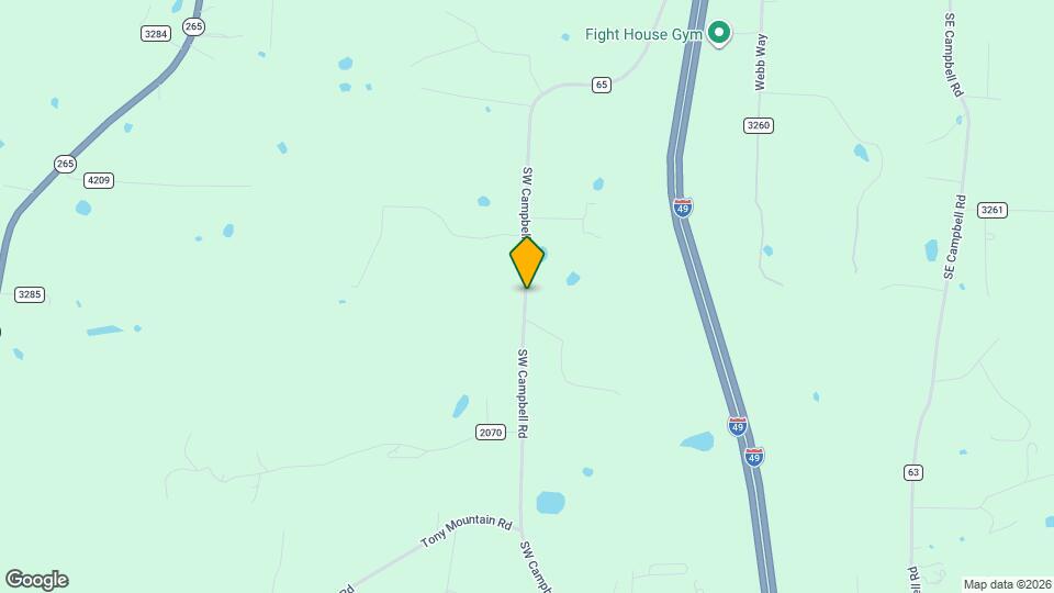 101 SW Campbell Rd Map and Location Details