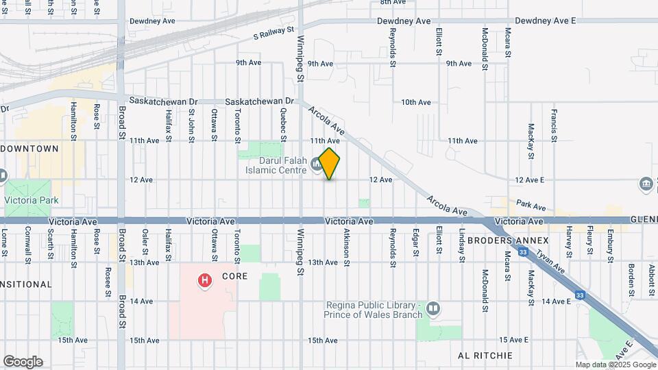 1905 Wallace St Map and Location Details