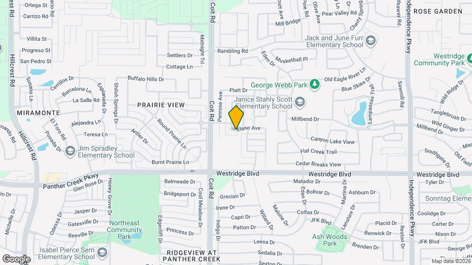 12977 Llano Ave Map and Location Details