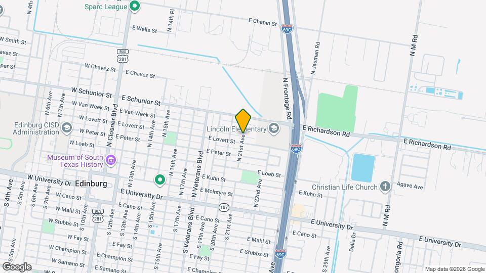 609 N Alexandrite Ave, Unit 3 Map and Location Details