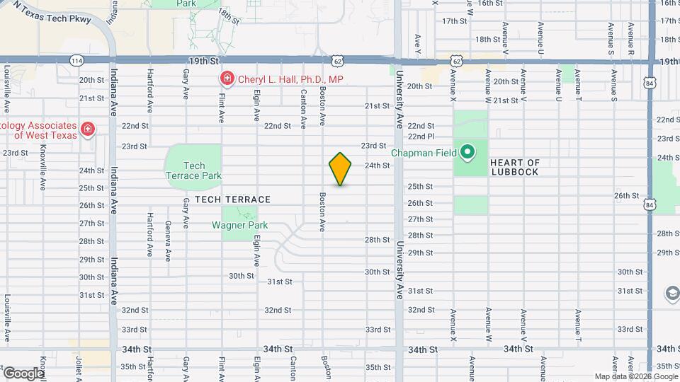 2619 25th St Map and Location Details