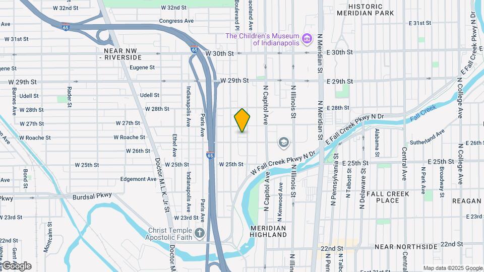 2612 Boulevard Pl Map and Location Details