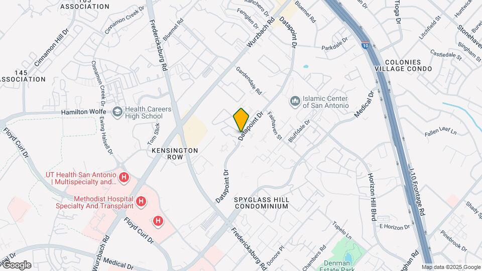 8611 Datapoint Dr Map and Location Details