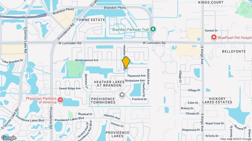 1341 Flaxwood Ave Mapa y Detalles de la Ubicación