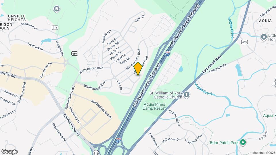 89 Hunting Creek Ln Map and Location Details