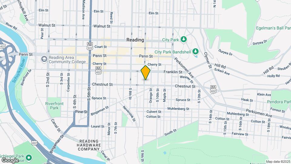 139 S 9th St Map and Location Details