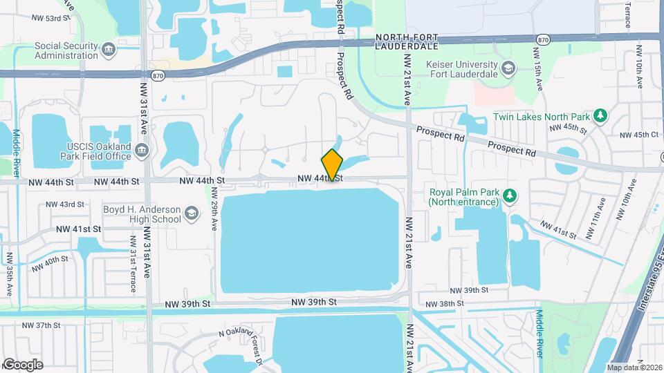 105 Lake Emerald Dr, Unit 108 Map and Location Details