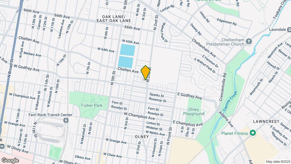 209 W Laveer St Map and Location Details
