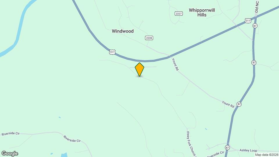 568 Piney Fork Church Rd Map and Location Details