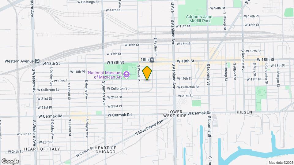 1733 W 19th St, Unit R2 Mapa y Detalles de la Ubicación