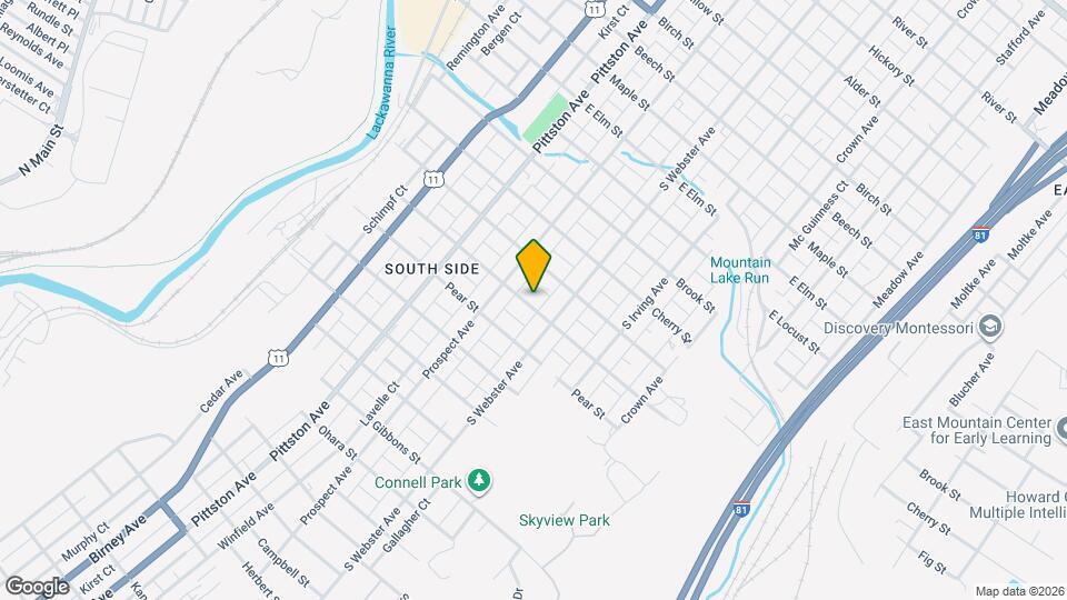 625 Palm St Mapa y Detalles de la Ubicación