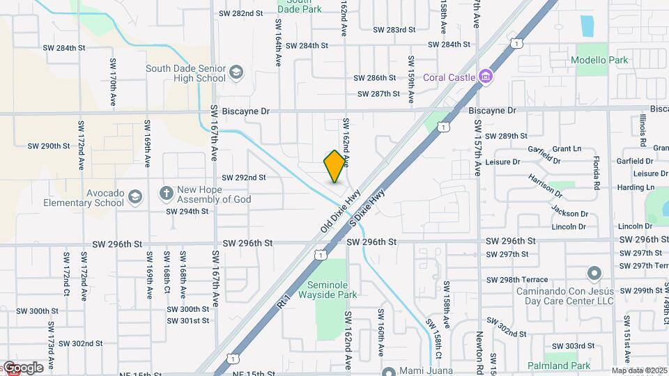 29200 SW 162nd Ct Map and Location Details