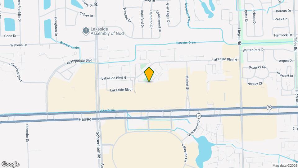 14176 Webster Dr Map and Location Details