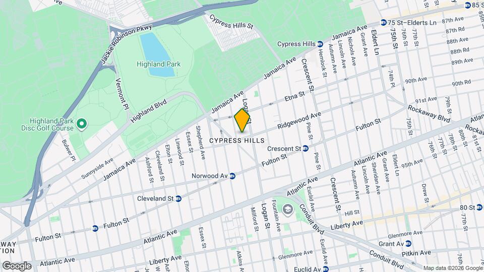 255 Ridgewood Ave Map and Location Details