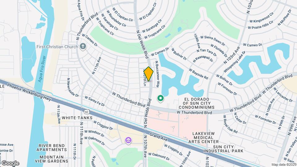 13636 N Del Webb Blvd Mapa y Detalles de la Ubicación