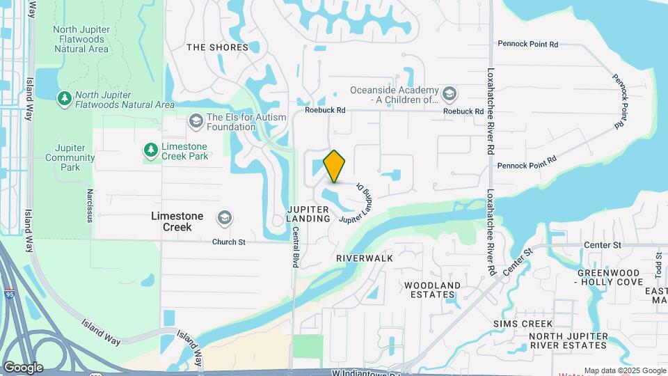 18154 Jupiter Landing Dr Map and Location Details