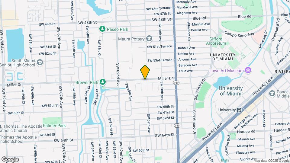 5901 SW 56th Terrace Map and Location Details