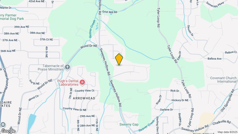 4445 Winchester Hills Wy Map and Location Details