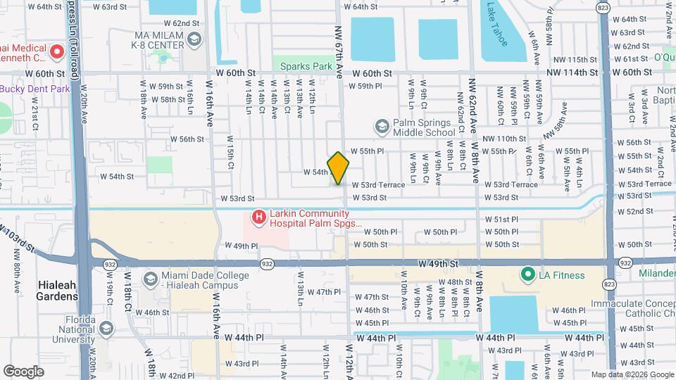 1255 W 53rd St, Unit 303 Mapa y Detalles de la Ubicación