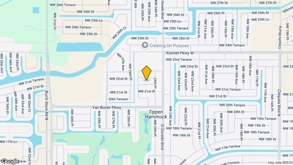 2447 NW 21st Terrace Map and Location Details
