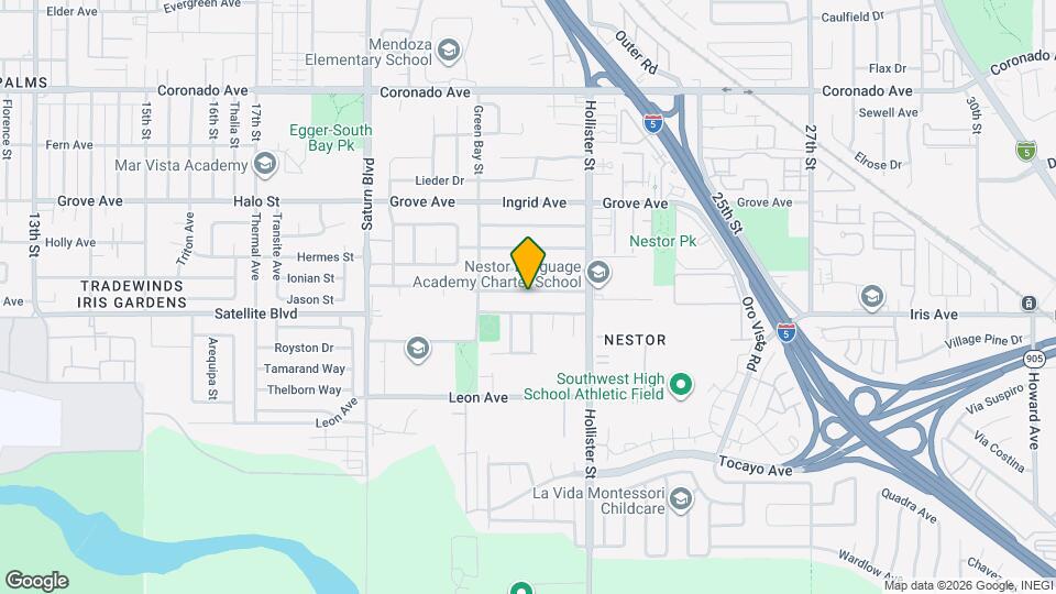 2171 Ilex Ave Map and Location Details