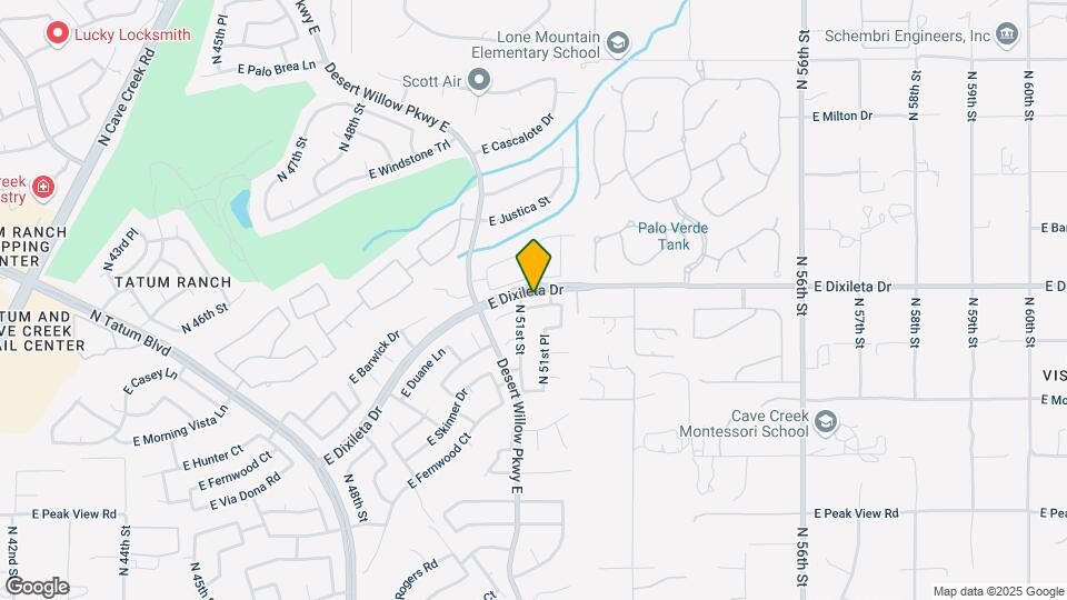 5110 E Duane Ln Map and Location Details