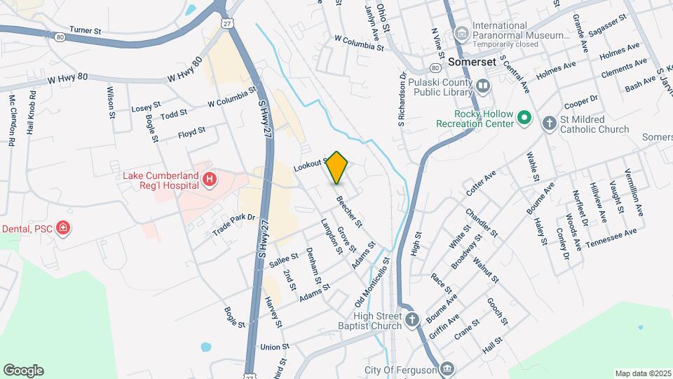 207 Beecher St Mapa y Detalles de la Ubicación