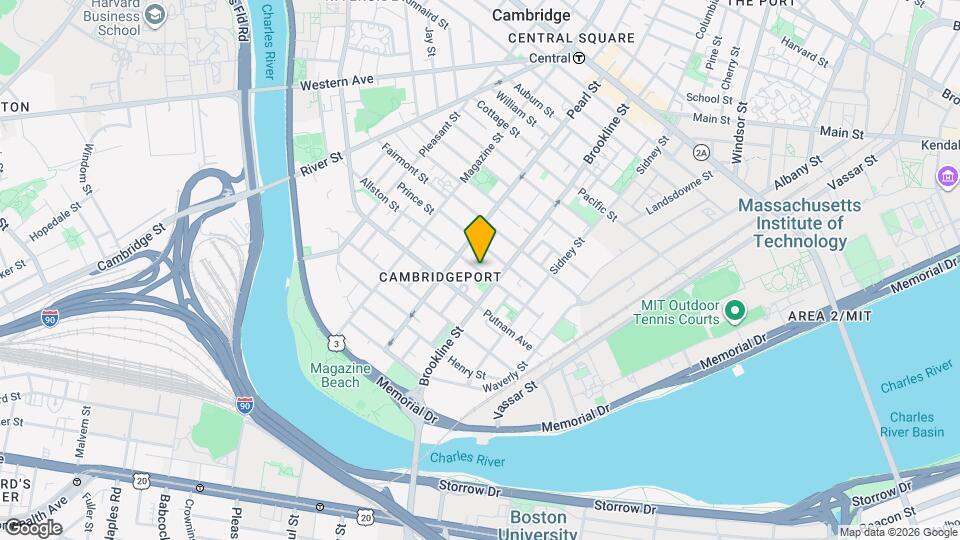 147 Allston St Mapa y Detalles de la Ubicación