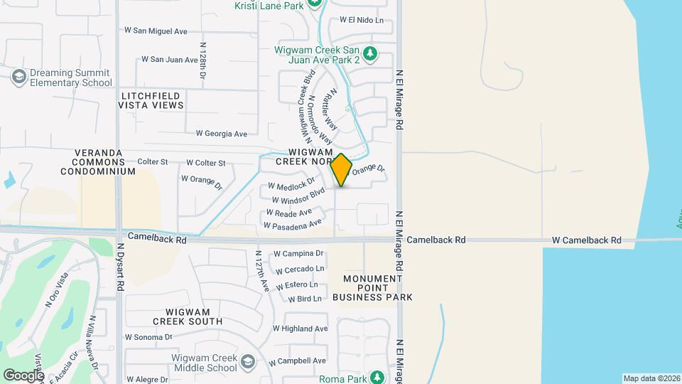 12437 W Windsor Blvd Map and Location Details