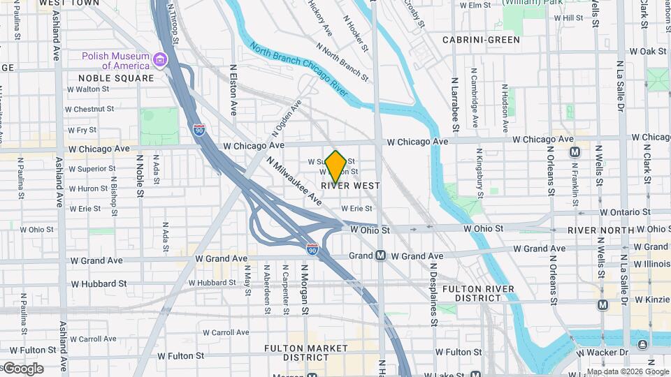 670 N Peoria St, Unit 2 Mapa y Detalles de la Ubicación
