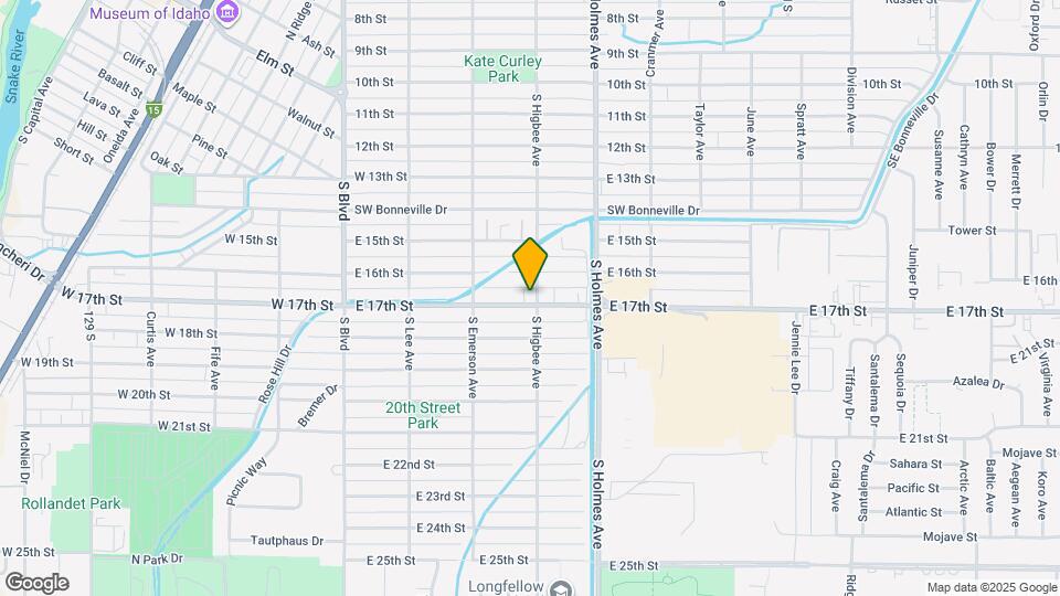 1664 S Higbee Ave Map and Location Details