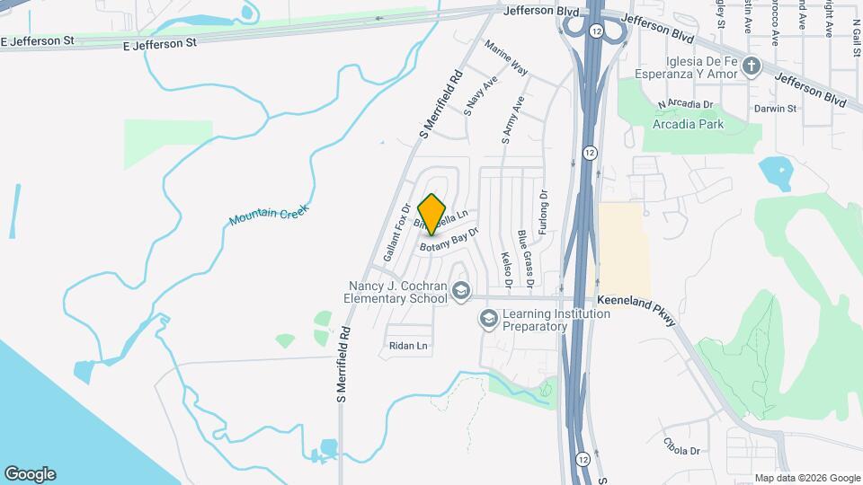 755 Botany Bay Dr Map and Location Details