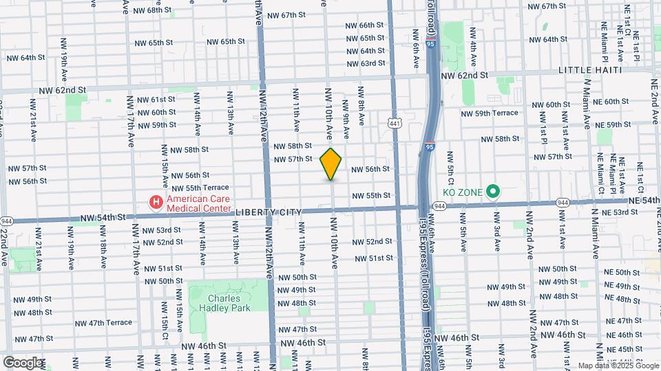 1000 NW 55th Ter Mapa y Detalles de la Ubicación