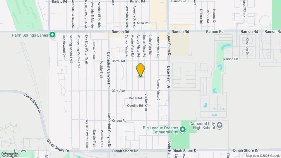 32790 Aurora Vista Rd Map and Location Details