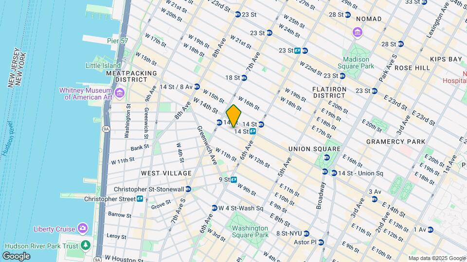 139 W 13th St Map and Location Details