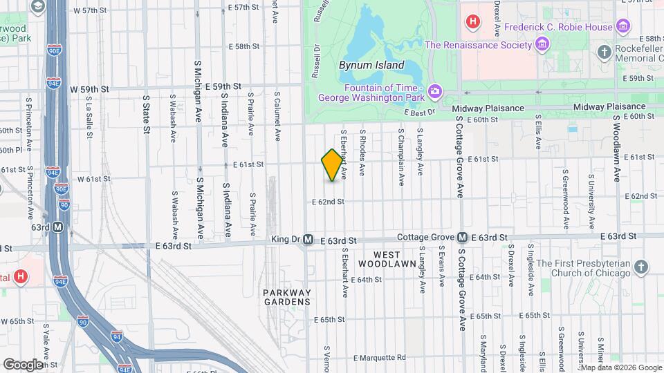 6135 S Vernon Ave, Unit Unit 2 Mapa y Detalles de la Ubicación